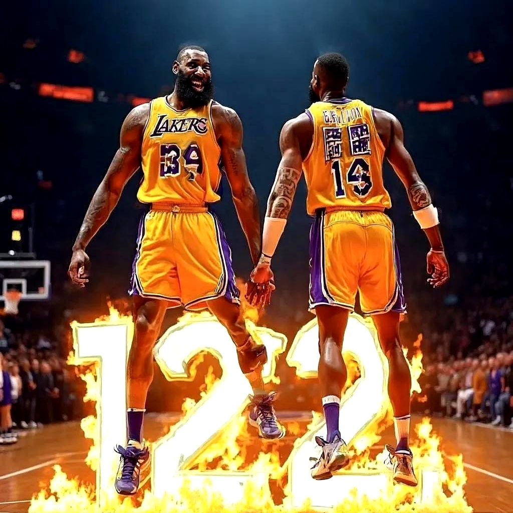 湖人连胜登巅峰，詹姆斯必杀发威联防战术精彩绝伦的简单介绍